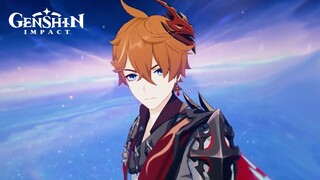 NEW OFFICIAL AD OF CHILDE VS NARWHAL FIGHT - Genshin Impact