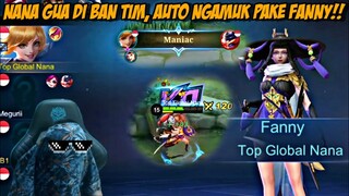 GANTI NAMA JADI TOP GLOBAL NANA LANGSUNG DI BAN SAMA TIM KWKW!! FANNY GUA AUTO NGAMUK