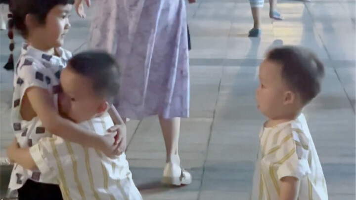 Do you two still remember that your original intention was to come here for square dancing?