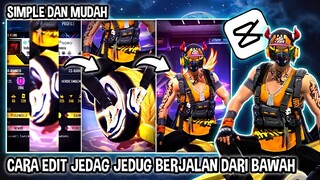 CARA EDIT VIDEO JEDAG JEDUG BERJALAN DARI BAWAH KE ATAS DI CAPCUT