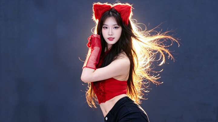 Where did that little red kitten come from? Does its feline grace and charm have you completely smit