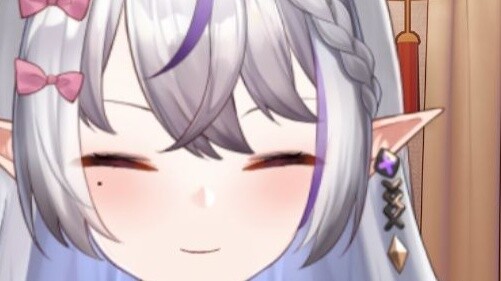 My mother came in during the live broadcast and said something that made me hold back my laughter fo