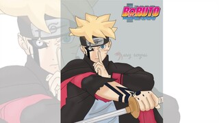 Drawing Uzumaki Boruto (Fan art)