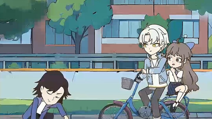มาดูเพื่อนร่วมโต๊ะสุดเจ๋งของฉันสิ ไม่มีใครเทียบเขาได้ อยากได้เพื่อนร่วมโต๊ะเหมือนในละครไอดอลมั้ย? #แ