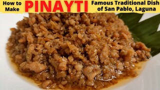 PINAYTI | Ginataang Dinikdik na Hipon | A Version of PALAKPAKIN SHRIMP Recipe from San Pablo, Laguna