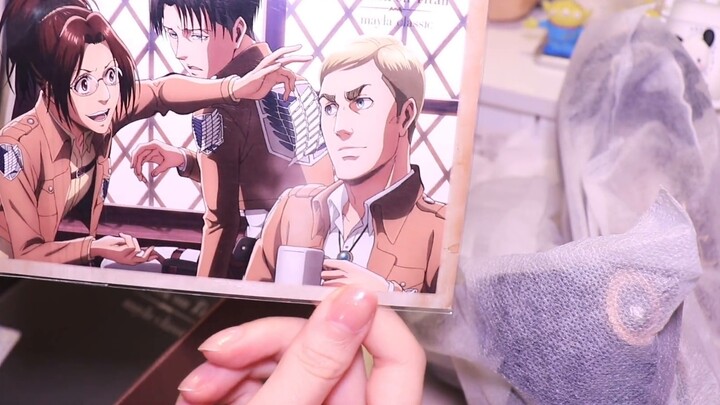 [Unboxing Record] Attack on Titan -Mayla classic co-branded high heels | Levi