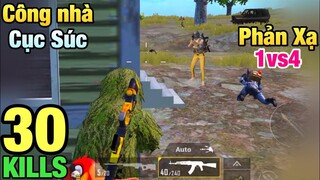 [PUBG Mobile] Công Nhà Cực Hổ Báo | Pha Phản Xạ Lật Kèo Team Địch | T98