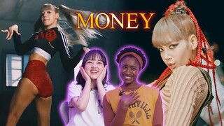 Korean Teen, American React To LISA - 'MONEY' [EXCLUSIVE PERFORMANCE VIDEO REACTION]