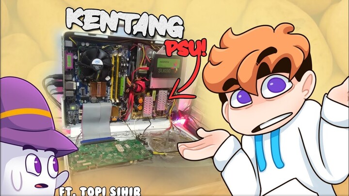 RAKIT PC KENTANG TAPI GAMING ft. @Topi Sihir Animation
