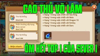 Hải Tặc Đại Chiến - ĐẲNG CẤP &amp; TEAM NHƯ THẾ NÀO MỚI CÓ THỂ ÔM ĐƯỢC HẾT TÓP CỦA SEVER MẠNH NHẤT GAME?