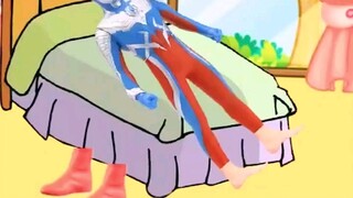Ultraman's shoes are gone
