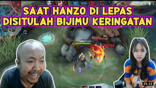 SAAT HANZO DI LEPAS DI SITULAH BIJIMU KERINGATAN  !!!