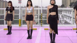 Blackpink's "Pink Venom" four-person fastest full cover ❗️ Four super talented girls 👍