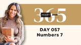 Day 057 Numbers 7 | Daily One Year Bible Study | Audio Bible Reading with Commentary