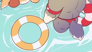 [Animated Comics] Uncle Wolf's Day at the Beach