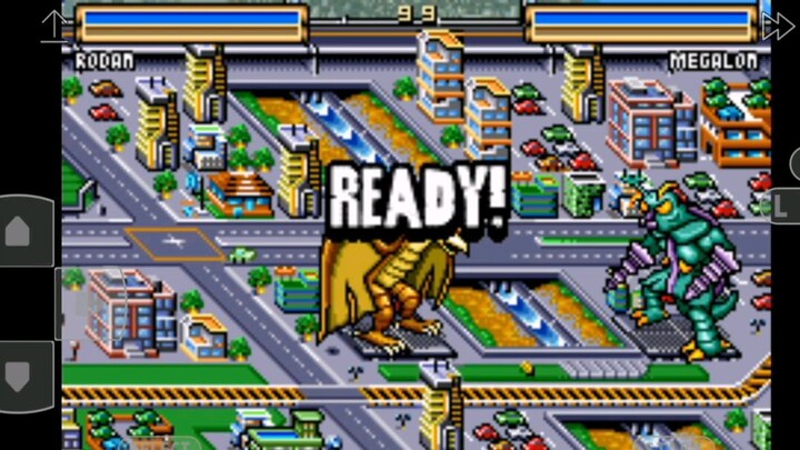 Godzilla Domination | Rodan vs Megalon | GBA