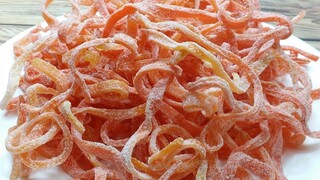 Cách làm mứt cà rốt không cần nước vôi ngon đẹp | ASMR Cooking | âm thanh nấu ăn