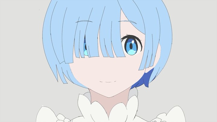 [Homemade animation] After 89521 seconds, I got 4 seconds of Rem (please give the new up master a sm