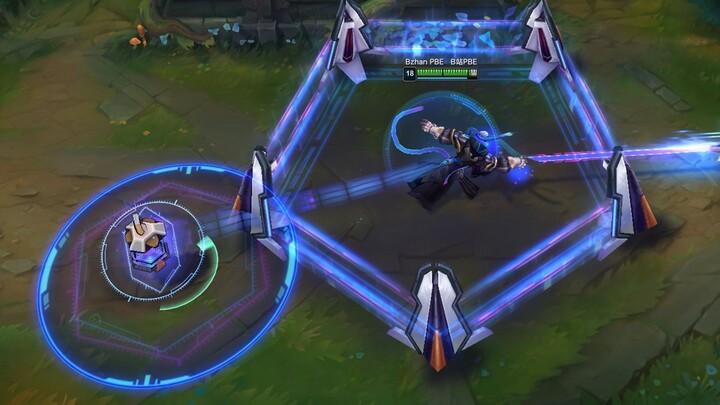 Pulsefire Thresh: Where? Check out the future hook - New skin special effects demo