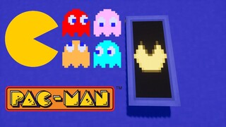 How to make a PAC-MAN banner in Minecraft!