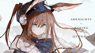 イラストメイキング - 約100倍速 speed painting【アークナイツ】