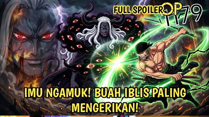 FULL SPOILER ONE PIECE 1179 - GILA! ZORO BIKIN IMU MUNTAH DARAH! KEKUATAN BUAH I