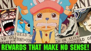 CHARACTERS WITH REWARDS THAT MAKE NO SENSE IN ONE PIECE!