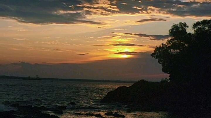 langka Banget Viewx Indah Gini Sunset di Kota Balikpapan