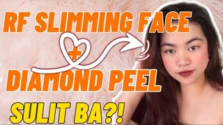 RF Face Slimming + Diamond Peel! Instant V-Shape sa halagang 900! | Pampaliit ng mukha!