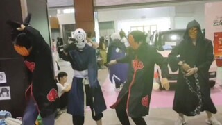 I was startled awake and saw four dancers performing a hot dance with earthy vibes.