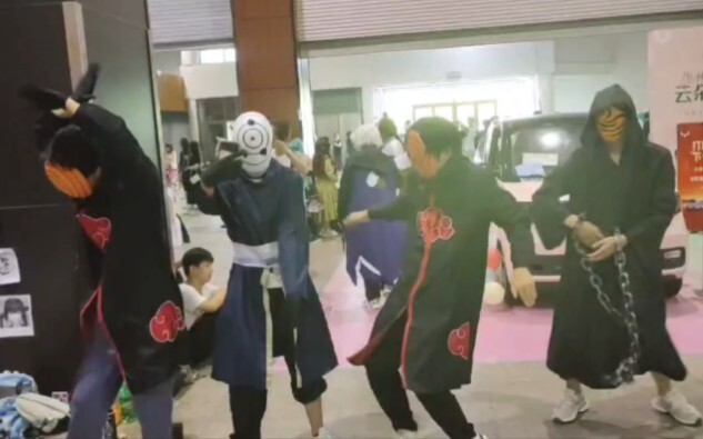 I was startled awake and saw four dancers performing a hot dance with earthy vibes.