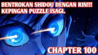 Alur Cerita BLUE LOCK Chapter 100 - KEPINGAN POSISI PERMAINAN ISAGI