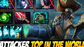 Attacker Kunkka ติดอันดับในโลก 4000+ เกม Dota 2