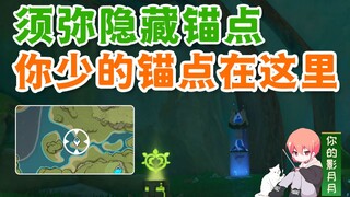 【原神】茸蕈窟隐藏锚点/你少的锚点在这/隐藏传送锚点/原神3.0须弥