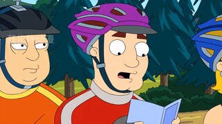 American Dad: Roger becomes a cycling tour guide and accidentally becomes a legendary monster