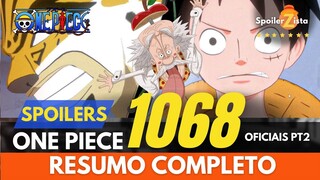 ONE PIECE 1068 - SPOILERS - RESUMO COMPLETO DO CAPITULO