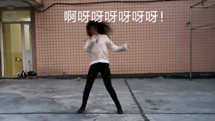A difficult dance process of an up master (the chorus of Black Mamba)