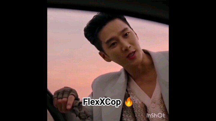 Ahn bo hyun and park ji hyun / #flexxcop #kdrama #series #shorts