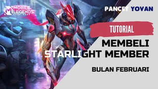 TUTORIAL MEMBELI SKIN STARLIGHT FEBRUARI SABER IRON HOUND | Mobile Legends Bang Bang