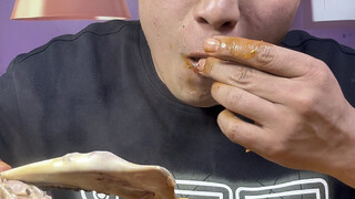 Makan daging dengan sederhana