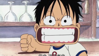 Hãy vào và xem Shanks giải trí cho Luffy bé nhỏ như thế nào