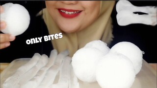 ASMR ICE EATING || COMPILTION ONLY BITES SNOWBALL,SPOON,STICK,CRYSTAL ICE || SEGAR || ASMR INDONESIA