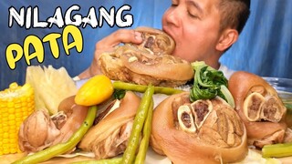 PORK KNUCKLE NILAGA MUKBANG PINOY collab w/ @Remys TV Watkins