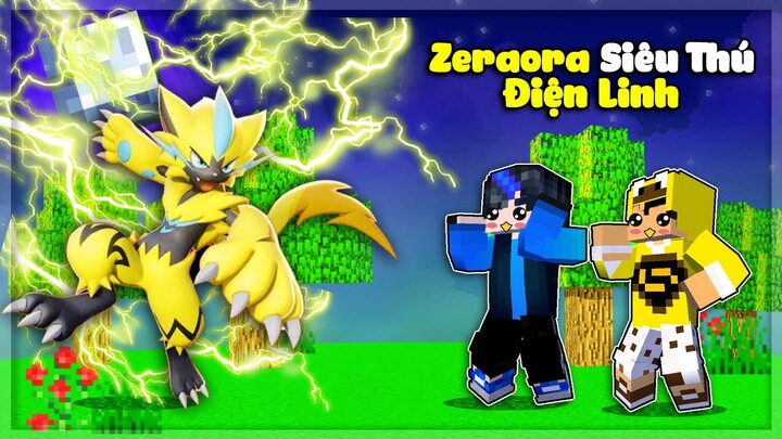 PIXELMON SMP* TẬP 42 | NOXUSS THU PHỤC ZERAORA SIÊU THÚ ĐIỆN LINH VÀ TRẬN CHIẾN THẮNG ĐƯỢC ZIO KASS?