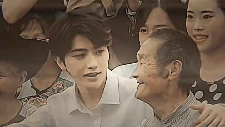 “That day, a young man came to the village. We thought it was just a publicity stunt, but suddenly t