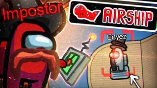 The IMPOSTOR can Control us? (Airship) | Among Us #5 [The Airship] New Map Update