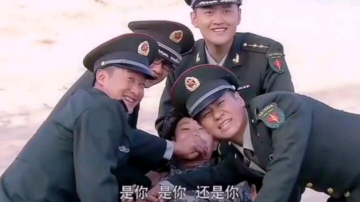 When your strength is no match for theirs, even a serious fight turns into playful banter!