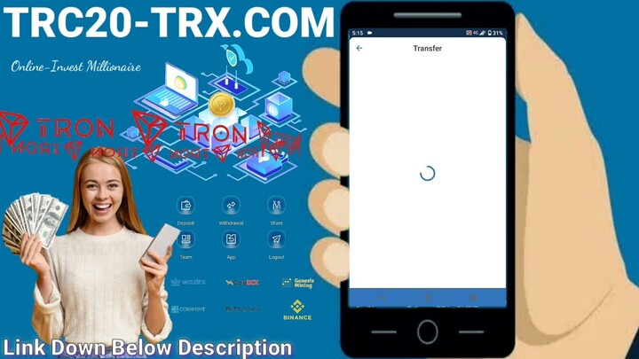Trc20-trx.com / New Platform Site TRX Invest Profits Daily Withdraw