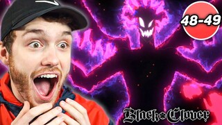 DEMON ASTA VS VETTO!! YAMI'S NEW MOVE? | Black Clover Episode 48-49 Reaction