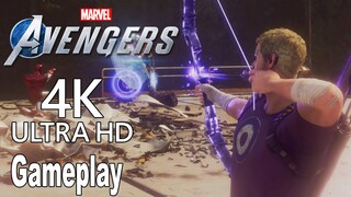 Marvel's Avengers - Hawkeye Gameplay Demo [4K]